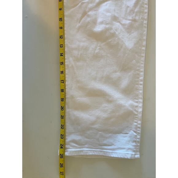 Madewell Slim Wide-Leg Jeans in Tile White - Picture 12 of 12